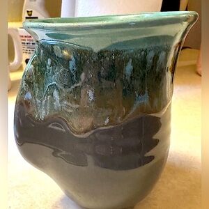 One of a kind—Hand crafted mug. Signed by the artist.